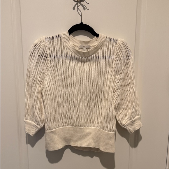 Joie Women's Cream Knit Sweater - Picture 2 of 7